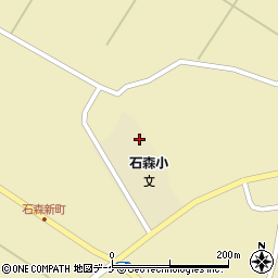 登米市役所中田総合支所　石森学童クラブ周辺の地図