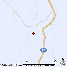 宮城県大崎市岩出山池月上宮埋ヶ森周辺の地図