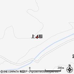宮城県大崎市鳴子温泉上ノ原周辺の地図