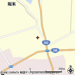 宮城県登米市中田町上沼堀米40-26周辺の地図