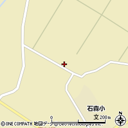 宮城県登米市中田町石森霜田30周辺の地図
