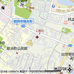 鯉川酒造株式会社　鶴岡支店周辺の地図