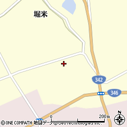 宮城県登米市中田町上沼堀米38周辺の地図