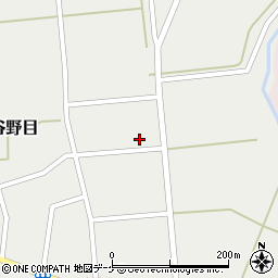 山形県鶴岡市羽黒町狩谷野目村東70周辺の地図