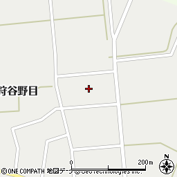 山形県鶴岡市羽黒町狩谷野目村東71周辺の地図