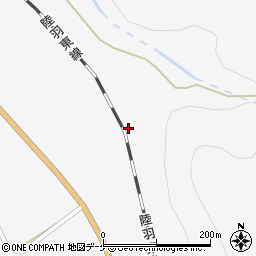 宮城県大崎市鳴子温泉境松25-2周辺の地図