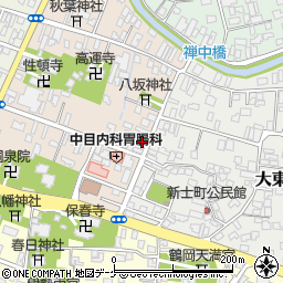 山形県鶴岡市昭和町9-12周辺の地図