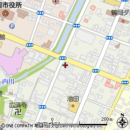 有限会社森茂八商店アクアショップ鶴岡周辺の地図
