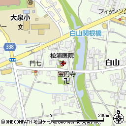 松浦医院周辺の地図