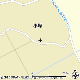 宮城県登米市中田町石森小塚141周辺の地図