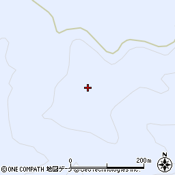 名生法山周辺の地図