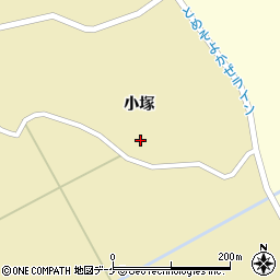 宮城県登米市中田町石森小塚144周辺の地図