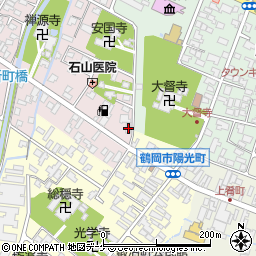 山形県鶴岡市新海町26-13周辺の地図