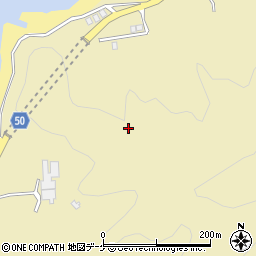 山形県鶴岡市由良村上周辺の地図