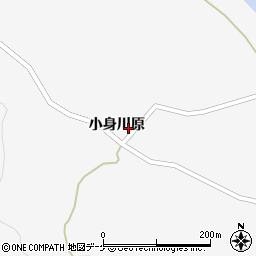 宮城県大崎市鳴子温泉小身川原周辺の地図