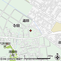 山形県鶴岡市寺田道田71-2周辺の地図