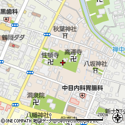 山形県鶴岡市昭和町7-10周辺の地図