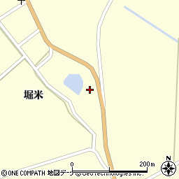 宮城県登米市中田町上沼堀米31-1周辺の地図