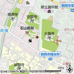 山形県鶴岡市新海町26-5周辺の地図