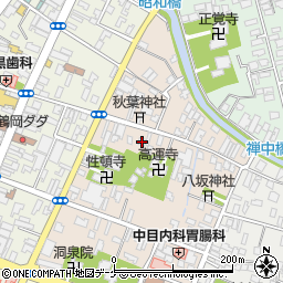 山形県鶴岡市昭和町7-8周辺の地図