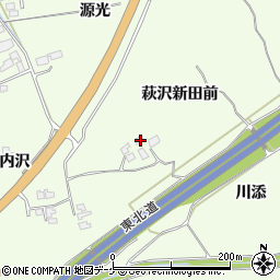 宮城県栗原市築館源光12周辺の地図