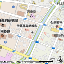鶴岡魚類株式会社周辺の地図