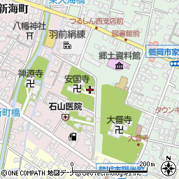 山形県鶴岡市新海町22-4周辺の地図