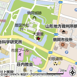 大寶館周辺の地図