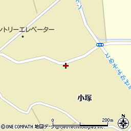 宮城県登米市中田町石森小塚91周辺の地図