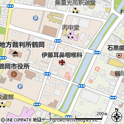 伊藤耳鼻咽喉科医院周辺の地図