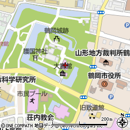 鶴岡市立藤沢周平記念館周辺の地図