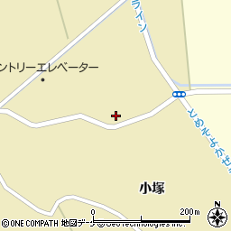 宮城県登米市中田町石森小塚72-2周辺の地図