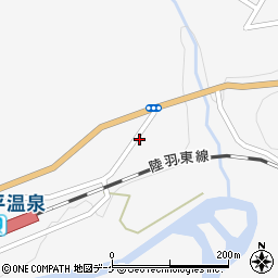 鳴子の米プロジェクト（ＮＰＯ法人）周辺の地図