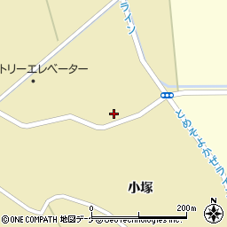 宮城県登米市中田町石森小塚72周辺の地図