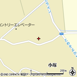 宮城県登米市中田町石森小塚75周辺の地図