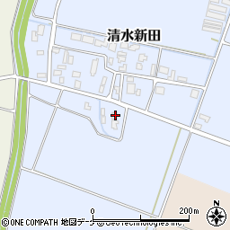 山形県鶴岡市清水新田50周辺の地図