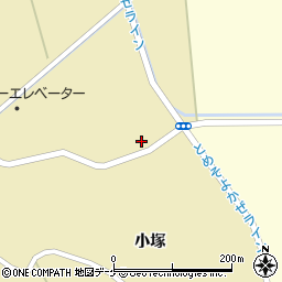 宮城県登米市中田町石森小塚73-6周辺の地図