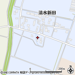 山形県鶴岡市清水新田51周辺の地図