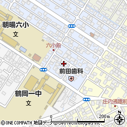 山形県鶴岡市淀川町8-24周辺の地図