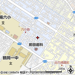 山形県鶴岡市淀川町6周辺の地図