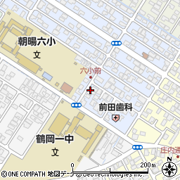 山形県鶴岡市淀川町8-17周辺の地図