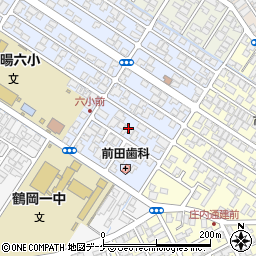 山形県鶴岡市淀川町6-12周辺の地図