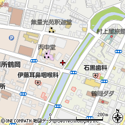 鶴岡信用金庫本店営業部周辺の地図