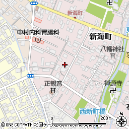 新海佐藤造園株式会社周辺の地図