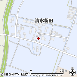 山形県鶴岡市清水新田63周辺の地図