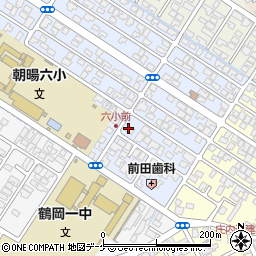 山形県鶴岡市淀川町6-20周辺の地図