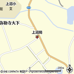 上沼郵便局 ＡＴＭ周辺の地図