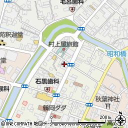 中華料理 桃園周辺の地図