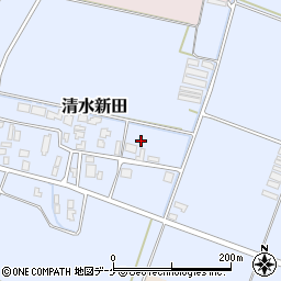 山形県鶴岡市清水新田85周辺の地図