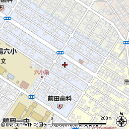 山形県鶴岡市淀川町4-25周辺の地図